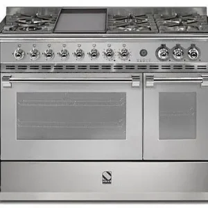 Hete Deal Steel A12SF4TMSS fornuis