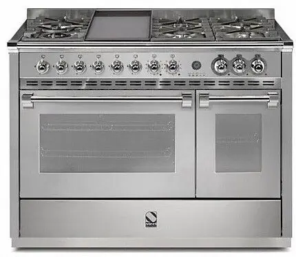 Hete Deal Steel A12SF4TMSS fornuis