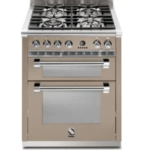 Populair Steel A7FF4SA fornuis