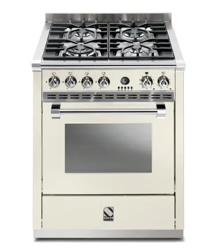 Betrouwbaar Steel A7S4INA fornuis