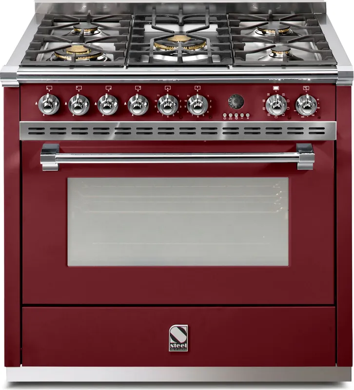 Steel A9S4MBR fornuis Meest Verkocht