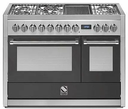 Steel G12FF6MAN fornuis Populair