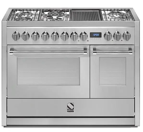 Flitsaanbieding Steel G12FF6TSS fornuis