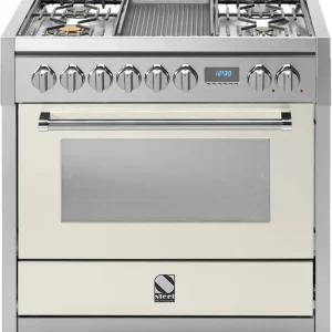Steel G9F4BNA fornuis Laatste Versie