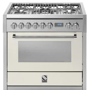 Steel G9S4MNA fornuis Korting