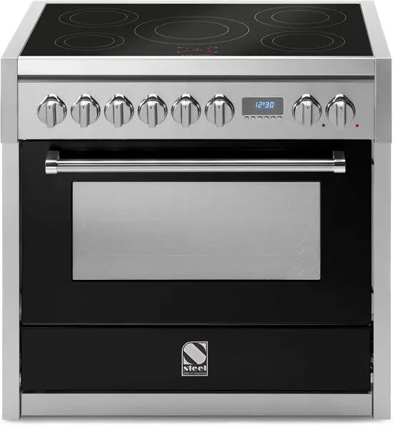 Exclusieve Aanbieding Steel G9S4TBA fornuis