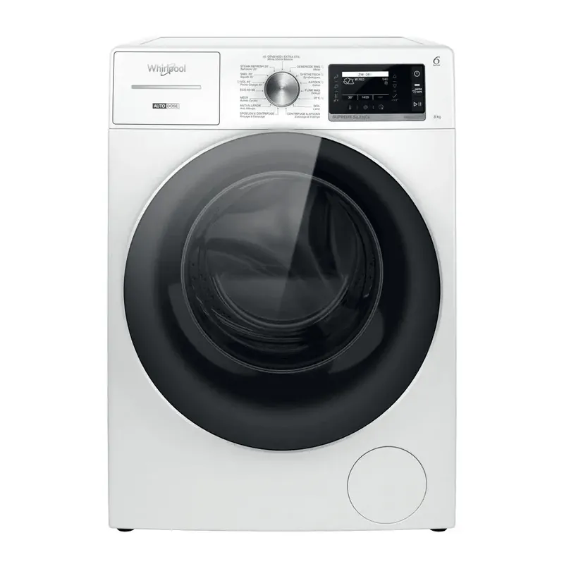 Op = Op Whirlpool W889ADSILENCEBE wasmachine